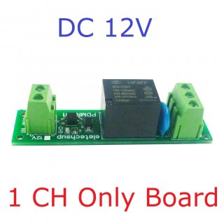 PDMRA01 DC12V 1 NPN/PNP 30mA to 10A Digital IO Amplifier Relay Module PLC IO Board for PTZ RS485 Industrial Control