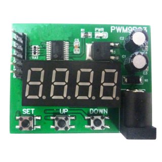 PWM9B03 3 CH DC 12V 24V PWM Function Signal Generator 20Hz-1MHZ Requency Duty Cycle Square Wave Pulse Adjustable Module