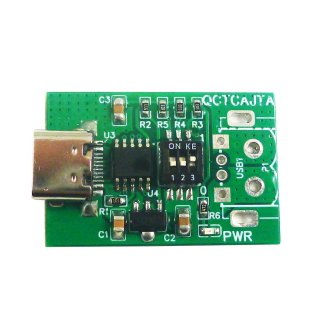 QCTCAJTA Type-C PD2.0 PD3.0 QC2.0 QC3.0 PD2.0 AFC Fast Charge decoy Trigger Module DC 5V 9V 12V 15V 20V For PTZ Camera PLC