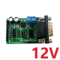 R217A08 12V 8CH RS232 IO Control Switch Relay PLC Expansion Board DB9 Serial Port PC Com Module For Arduino UNO MEGA NANO