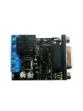 R223B01 1CH DC12V PC COM DB9 RS232 Serial Port Delay Relay ARM MCU UART Switch Module For PLC 3D Printer LED Motor