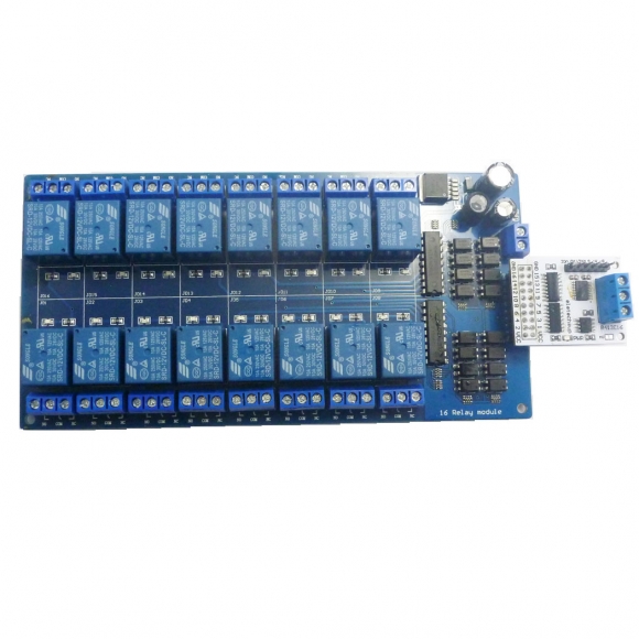 R413E16 + TB440 Core board RS485 Relay 16ch Multifunction NPN PNP IO Control Core Board Modbus Rtu Module