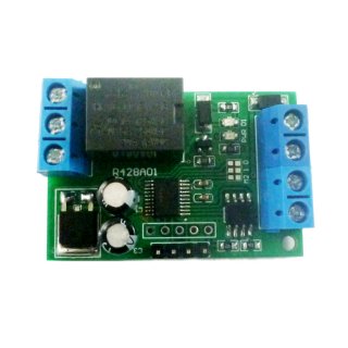 R428A01 2 In 1 RS485 RS232 TTL AT Modbus RTU Relay Switch Board PC USB COM UART Serial Port 1 CH 12V DC Module