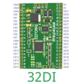 R4IOJ32 32DI Modbus Rtu Digital 5V 3.3V TTL IO RS485 2.54mm Pin Core Board