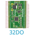 R4IOJ32 32DO Modbus Rtu Digital 5V 3.3V TTL IO RS485 2.54mm Pin Core Board