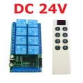 RF23G08 TB455 DC 24V 8CH 433.92M EV1527 Learning Code OOK ASK RC RF Remote Control Wireless Controller Kit