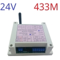 RF35A04 Wireless Bidirectional Remote Control 24V 433M Controller Feedback AES Rolling Code for Gating Crane Garage Door Industrial Manufacturing