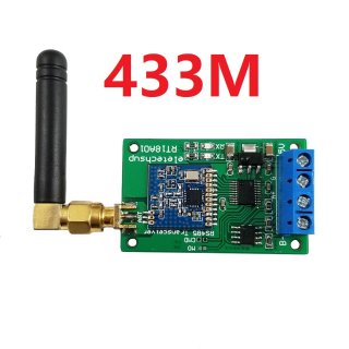 RT18A01 RS485 Master-slave Network Transceiver Wireless Repeater FSK 433M 868M UHF FR Module DTU Board For PTZ Camera