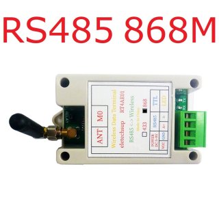 RT4AE01 VHF/UHF Radio Modem 868M/RS485/RS232/USB Wireless Transceiver Serial Data Long-Distance Transmission Module