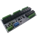 RYR416C Easy Setup 24V 16 Channels Modbus Relay Board IOT RS485 Network PC UART Industrial Control Switch Module for PLC HMI TP PTZ