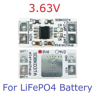 SDBK03TA 3.6V mini MPPT Solar Charge Controller 3.6V/3.2V Charger Module DC 5V 1A Board for i-ion/Li-PO LiFePO4 Battery