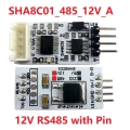 SHA8C01 12V RS485 -40-125Celsius 0-100%RH SHT30 SHT3X RS485 RS232 TTL Modbus Rtu Digital Temperature Humidity Sensor Module