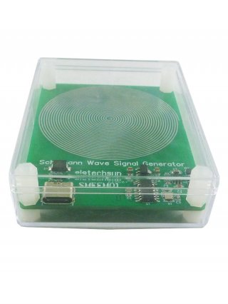 SMBTN01 B version + shell Mini Schumann Resonances 7.83Hz Pure Sine Wave Ultra Low Frequency SR Signal Generator Audio Resonator External BatteryAvailable