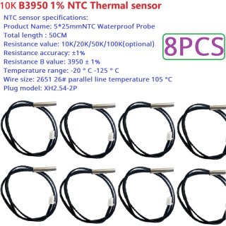 TB438_10K 10K B3950 1% NTC Thermal sensor NT28B16