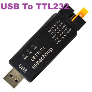 UBTTLC1 Industrial-Grade PC Multi-purpose Bus Extender PLC MCU ARM ESP32 Arduino Debugging Tools USB to TTL232 Converter